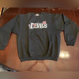 Black New Jersey Devils Crewneck